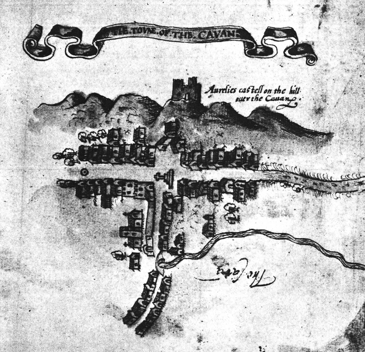 Cavan Town Ancient Map